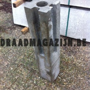 Betongleufpaal hoek