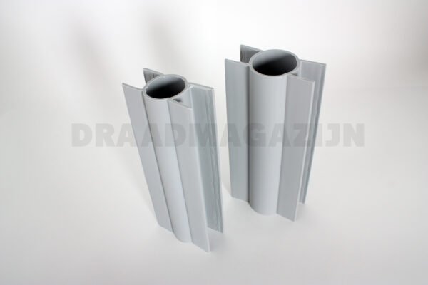 Harmonicagaas met betonplaat 100m