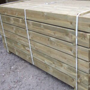 POORTPAAL 140x140x2400 mm (zachthout)