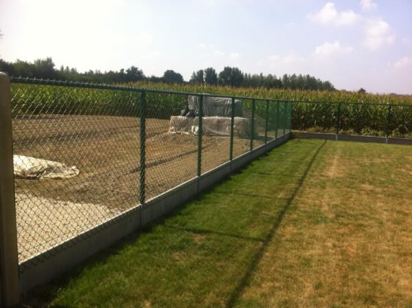 Harmonicagaas met betonplaat 50m