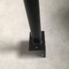 Palen keerwand met opgelast L-profiel