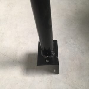 Palen keerwand met opgelast L-profiel
