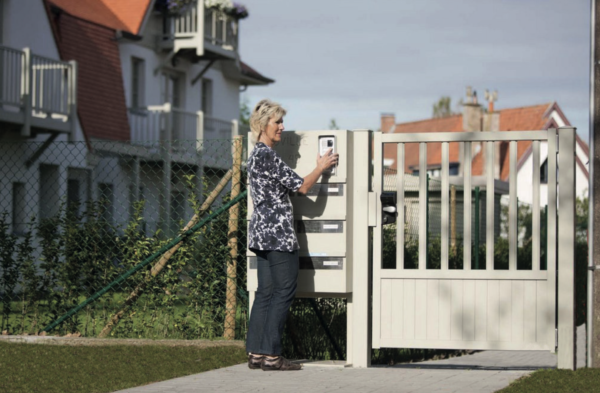 Enkele draaipoort combivulling