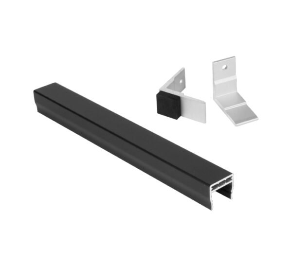 Aluminium Onder/Boven afwerklijst Composiet Schutting