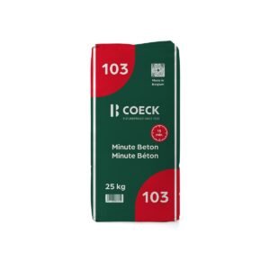 Coeck Minute Beton 103 – quick beton, zak 25 kg