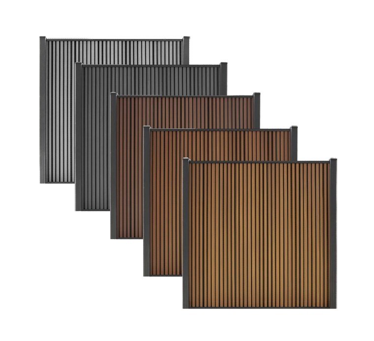 Afwerkingsstrip Composiet schuttingpaal