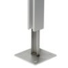 Paalhouder inox