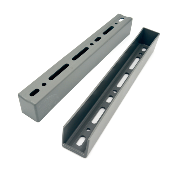 PVC plaathouder U-model – 38 cm