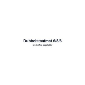 Dubbelstaafmat 6/5/6